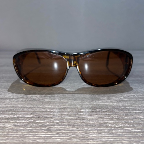 SOLAR SHIELD Tortoise Polarized Lens Advanced UV Protection Sunglasses - Picture 2 of 10